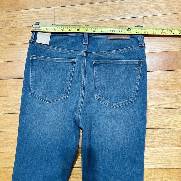 Madewell Womens 10" High-Rise Roadtripper Jeans Jeggings Size 26 Ellerby NEW - Picture 10 of 12